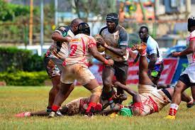 A past Kenya cup fixture held at the RFUEA grounds: PHOTO/COURTESY